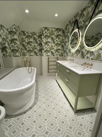 Designer bathroom